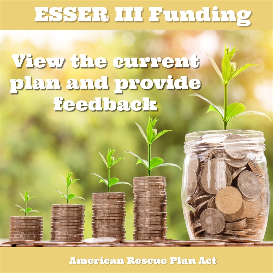 This is the image for the news article titled ESSER III Funding-American Rescue Plan Act